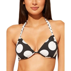 Costume da bagno donna Bleu Rod Beattie nero taglia 4 ferretto bikini top a pois nuovo - Foto 1 di 5