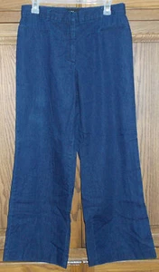 NY JEANS WOMEN'S BLUE SLACKS SIZE 10 P - Picture 1 of 2