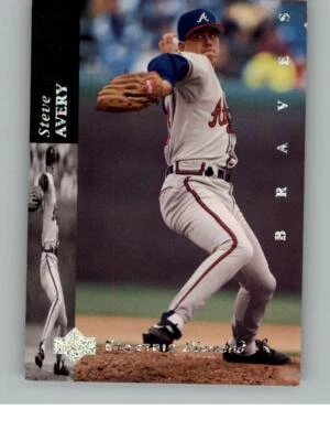 1994 Upper Deck Steve Avery 420   Atlanta Braves Electric Diamond - Image 1 of 2