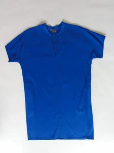 VINCE V-NECK SHORT SLEEVE DRESS, Cobalt, Size XS, S, L, MSRP $345 - Picture 1 of 6