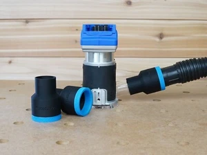 Adaptador de manguera de aspiradora de tienda de 1 7/8" para router Kobalt 24V - Imagen 1 de 4