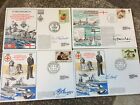 Royal Navy History & Event Covers Signed Philatelic Set Ref No 6603
