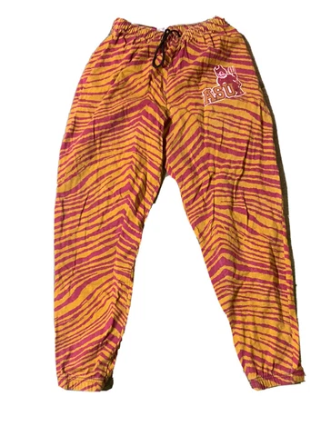 Vintage Arizona State Sun Devils Mens  Tiger Stripe MC Hammer Pants Size Medium Cover