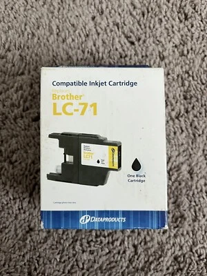 Dataproducts Printer ink Black Cartridge LC-71 BROTHER MFC Printer J280W J425W - Image 1 of 4
