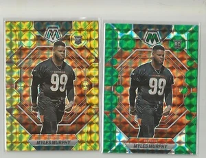 2023 Mosaico Panini MYLES MURPHY Mosaico Verde & Mosaico Giallo Reattivo - Foto 1 di 1