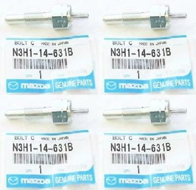 MAZDA GENUINE RX-8 METERING PUMP OIL INJECTOR SQUIRTER BOLT Set 4 N3H1-14-631B - Изображение 1 из 4