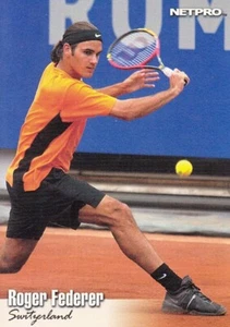Tarjeta base de novato Netpro 2003 The NetPro Rodger Federer # 90 - Imagen 1 de 2