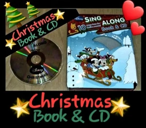 ❤DISNEY CHRISTMAS SING LONG LIVRE ET CD (BOARDBOOK, 2012) PAR PAR DRAGON BOOKS LTD❤ - Photo 1/12