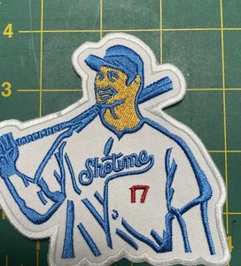 Parche Shohei Ohtani ShoTime Batters Up #17 Bordado Costura LA Dodgers MLB - Imagen 1 de 2