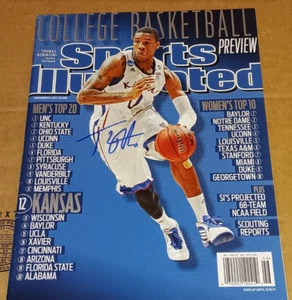 THOMAS ROBINSON Kansas Jayhawks SIGNED Sports Illustrated SI COA NO LABEL 2011 - Picture 1 of 1