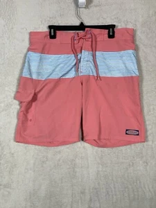 Vineyard Vines Herren Performance Board Cruise Shorts Badehose Gr. 34 Pink - Bild 1 von 6