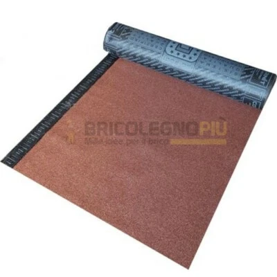 Guaina Bituminosa Ardesiata Rossa Professionale 4,5 kg -5° vendita al mq. - Immagine 1 di 2