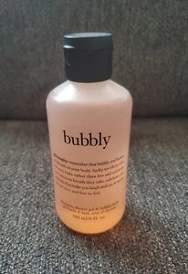 PHILOSOPHY BUBBLY SHAMPOO SHOWER GEL BUBBLE BATH 6 FL OZ BRAND NEW FREE SHIPPING - Picture 1 of 3