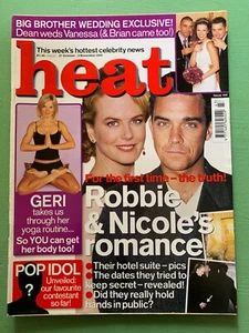 HEAT 27-October-2001 Robbie Williams Nicole Kidman Lorraine Kelly Jonathan Ross - Picture 1 of 2