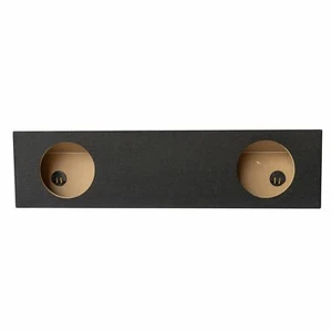 SoundBox Ridgeline Crew Cab 2006-2015 Dual 10'' Subwoofer Enclosure Sub Box - Picture 1 of 8