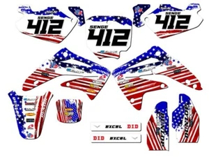 2003-2013 CR 85 MERICA Usa Senge Graphics Kit Compatible with Honda - Picture 1 of 10