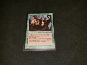 MTG 1x Legends green common MP Square Corners (All 4) Miscut Shelkin Brownie - Picture 1 of 3
