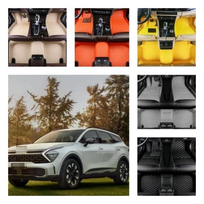 Car Floor Mats Custom For Jaguar Auto Cargo Front Rear Carpets Set Waterproof Foto 1 de 4