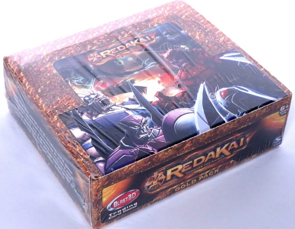 REDAKAI Conquer the Kairu GOLD PACK Blast3D Trading Card Game Booster Box NIB - Image 1 of 3
