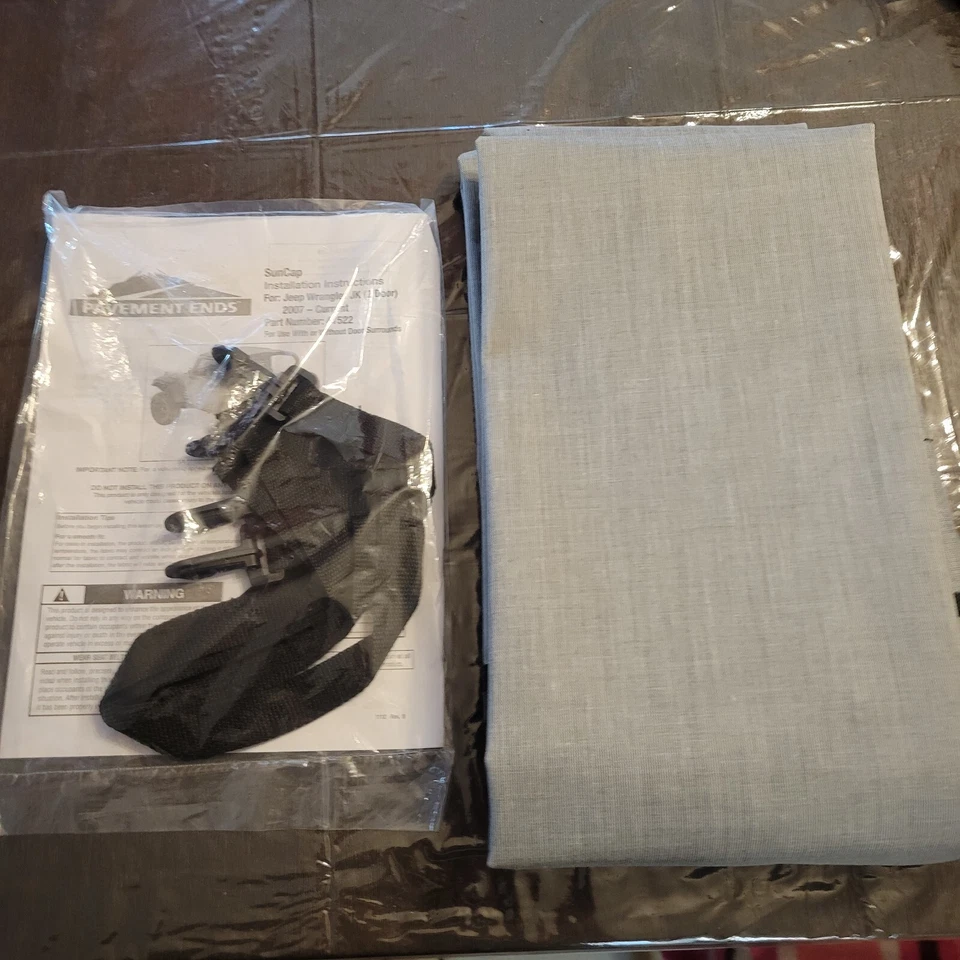 Tampa solar Pavement Ends Jeep Wrangler JK (2 portas) 2007-2018 cinza - Imagem 1 de 1