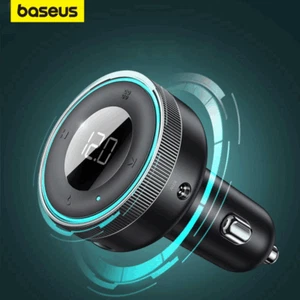 Bluetooth 5.0 FM Transmitter Handsfree 2*USB Charger Car Kit Radio Adapter hot - Picture 1 of 12