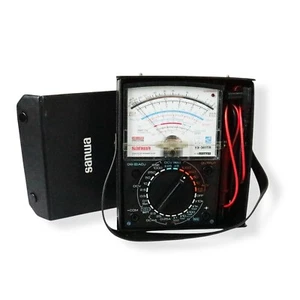 Sanwa YX-361TR Analog Multimeter Tester AC/DC Ohm Volt Meter Japan New - Picture 1 of 9