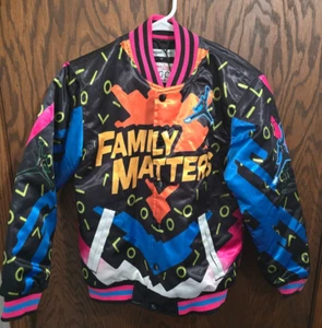 Family Matters Satin Jacket - Urkel - Youth M - NWT - HGC - Picture 1 of 3