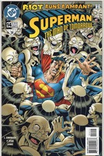 Superman The Man of Tomorrow #14, 1999 Riot Runs Rampant Dc Comics