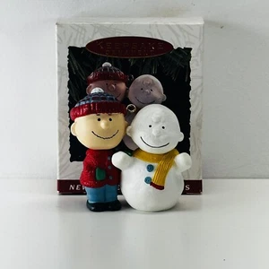 Hallmark Keepsake 1993 The Peanuts Gang Collector's Series #1 Charlie Brown - Picture 1 of 7