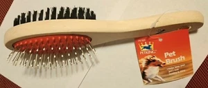 PetKing Pet Brush, Double Sided For Grooming (Cats & Dogs) - Picture 1 of 2