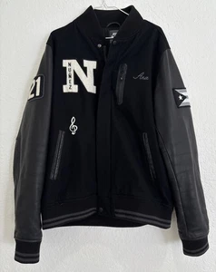 Nike NSW Destroyer Varsity Nunez Harlem NYC Wool Letterman Jacket Rare Size XL - Picture 1 of 16