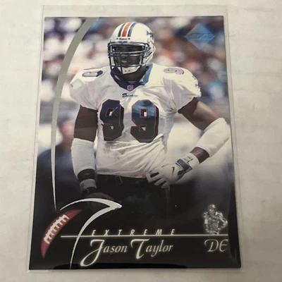 Collector's Edge Extreme 1997 #P92 Jason Taylor Foil Rookie Salón de la Fama radiocontrol Foto 1 de 2