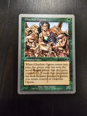 Ghazban Ogress Magic The Gathering Unglued Near Mint - Image 1 of 2