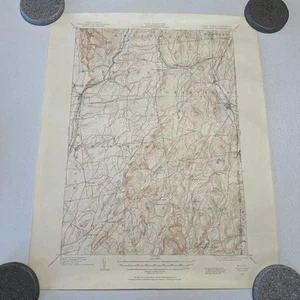 1893 DEPT OF PUBLIC WORKS Fort Ann Quadrangle NY VT USGS Geo 1:625 MAP VTG - Picture 1 of 10