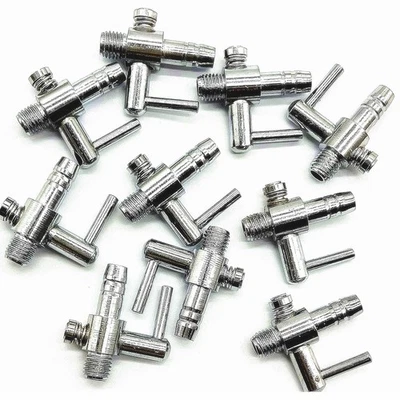 10PCS/20PCS/50PCS  Aquarium Control Valve Metal Air Flow Splitter for Air Pump - Image 1 of 4