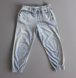 Rag & Bone Miramar Denim Printed Casual Jogger Pull On Blue Size XL - Picture 1 of 20