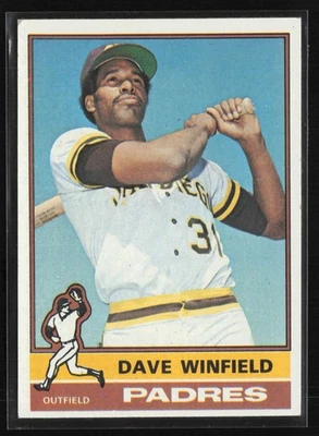 1976 Topps #160 Dave Winfield San Diego Padres VG - Image 1 of 2