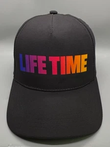Life Time Fitness Gym Cap Mütze Erwachsene Snapback 100% Polyester schwarz - Bild 1 von 7