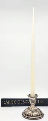 Vintage Wallace Sterling Stradivari 4750-9 Candle Holder Stick Weighted + Dansk  - Image 1 of 4