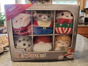 Squishmallows Juego de Adornos Clásicos Escuadrón de Vacaciones Edición Navidad - 2021  - Imagen 1 de 2