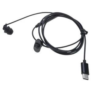 USB Type C Corded Single Side Earphone Headset Line Control Stereo In Ear Earbud - Picture 1 of 8