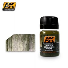 AK Interactive AK014 - Streaking Grime For Winter Vehicles 35ml - Neu