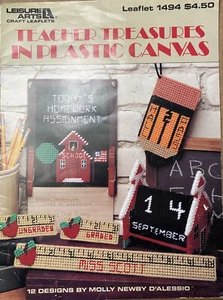 Freizeit Kunst Lehrer Schätze Kunststoff Leinwand 1494 Faltblatt 12 Designs Schule - Bild 1 von 11