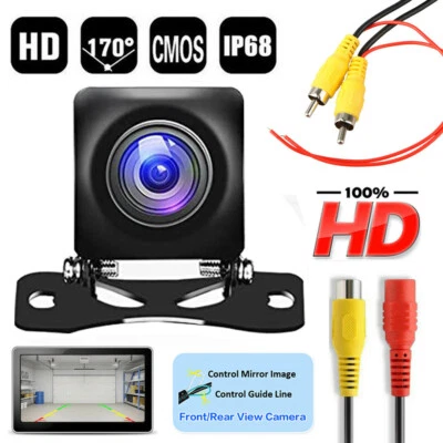 YUANTING Waterproof 170° Car Front/Rear View Reverse Backup Parking Camera Night Vision