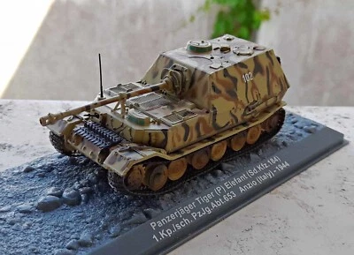 🔹🔹🔹 CARRO PANZERJAGER TIGER (Sd. Kfz. 184) ANZIO ITALIA  2° WW 1:72🔹🔹🔹 - Immagine 1 di 3