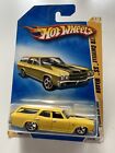 2009 Hot wheels New Models '70 Chevelle SS Wagon Yellow with Chrome 5 spokes