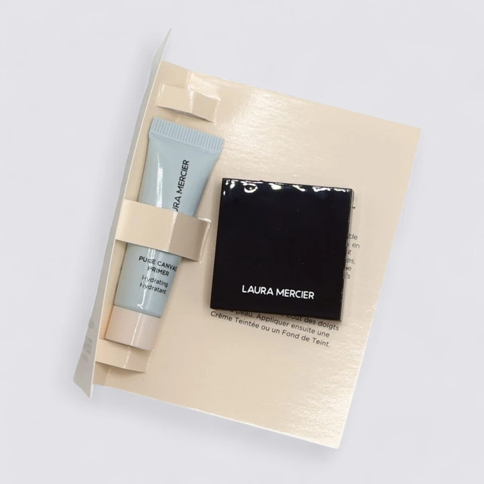 Laura Mercier Pure Canvas Primer and Blush Colour Infusion Sample Set - Image 1 of 4