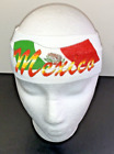 Mexico Flag Nonslip Elastic Sports Headband International Tie  For Men And Women