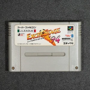 J.League Excite Stage '94 (Super Famicom, 1994) NEW BATTERY Epoch Soccer Japan - Picture 1 of 2