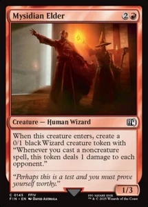 MTG Magic FIN Final Fantasy - 1x EN NM 0145 C Mysidian Elder - Picture 1 of 1
